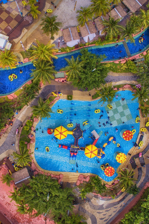 A'famosa Water Theme Park & Safari Wonderland Ticket - Water World for slides, waves, and river rafts
