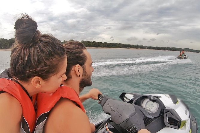 Activities on Offer - Choosing between jet skis, kayaks, and sailing
