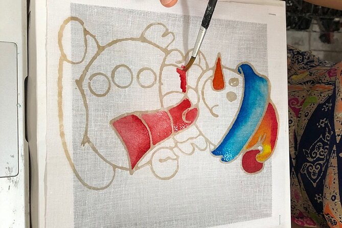 Batik Coloring Workshop by myBatik - What happens at the Kemensah workshop center