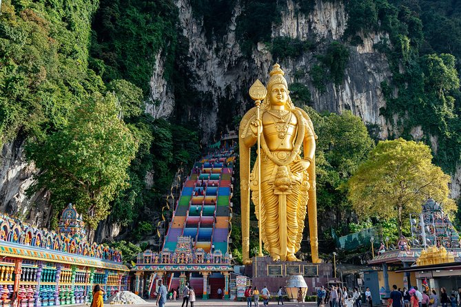 Batu Caves Private Tour with Pick-up from Kuala Lumpur - Inside the limestone caves and Hindu shrine