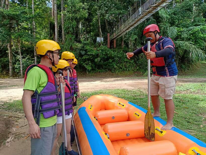 From Kota Kinabalu : Kiulu White Water Rafting Tour + meal - Leaving Kota Kinabalu for the river