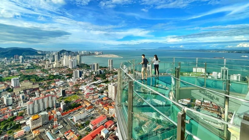 George Town: The Top Penang Entry Ticket - Starting high on the Rainbow Skywalk