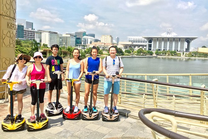 Guided Eco Ride Segway Tour at Putrajaya, City in the Garden - Starting with training and the first bridge