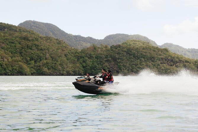 Half Day Guided Jet Ski Tour in Langkawi Island - Beras Basah Island and Its 30-Minute Beach Stop