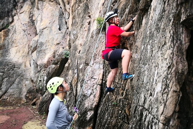 Half-Day Guided Rock Climbing in Batu Caves, Malaysia - Four routes from 15 to 30 meters