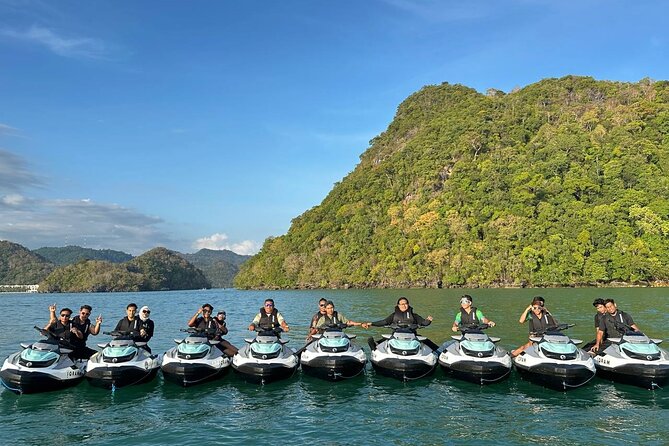 Jet Ski Tour Mee Udang Pulau Tuba - Crossing the Tuba Strait from Kuah