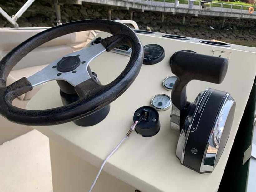 Johor Bahru: Brooklyn Cruise at Puteri Harbour - Passing fish farms, mussel farms, and mangroves