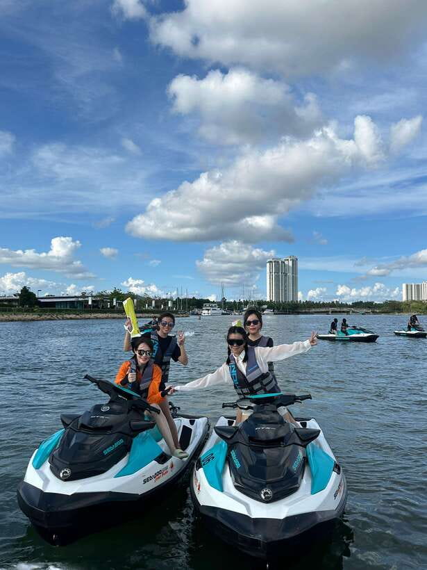 Johor Bahru : Seadoo JetSki 30mins Self Ride Tour (Double) - What the 30-minute SEA-DOO route is really like