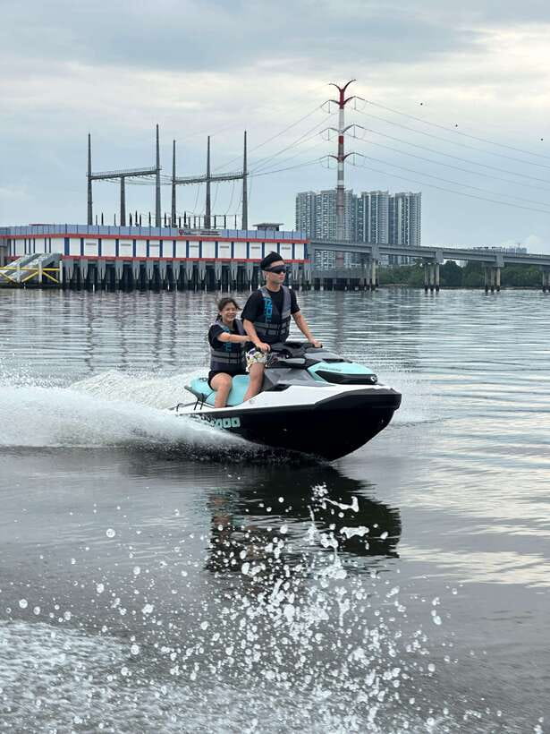Johor Bahru : Seadoo JetSki 30mins Self Ride Tour (Double) - Leaving Senibong Cove Marina