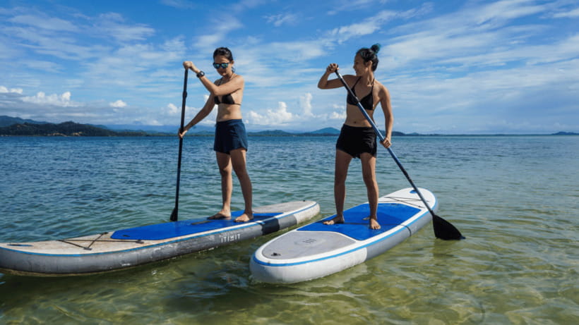 Kota Kinabalu : Snorkeling at Ara Dinawan Private Island - Tea, orientation, and a quick look around