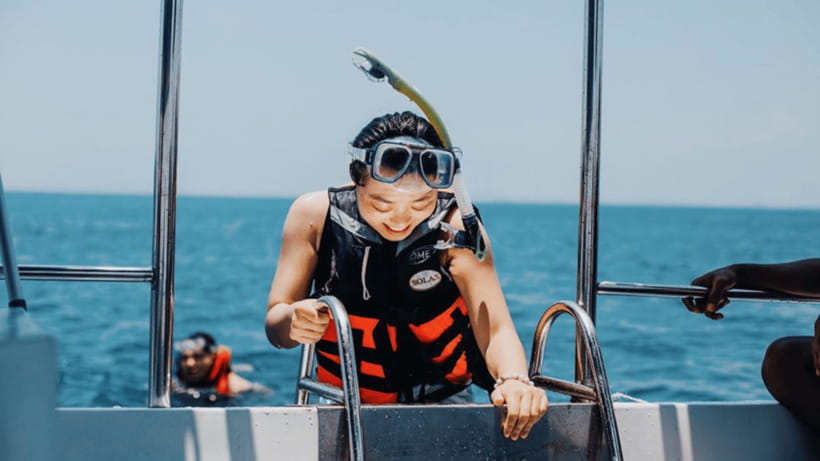Kota Kinabalu : Snorkeling at Ara Dinawan Private Island - Two hours of swimming, kayaking, and beach time
