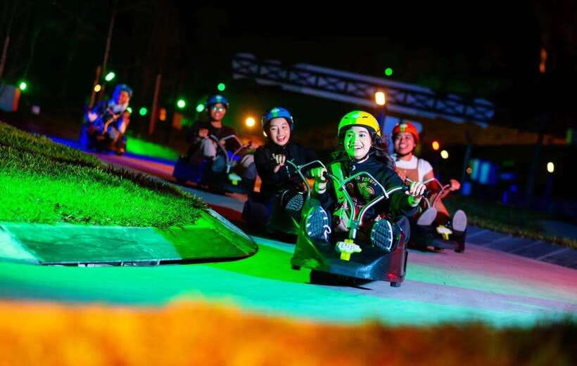 Kuala Lumpur: Skyline Luge Admission Ticket - Safety, helmets, and rider control