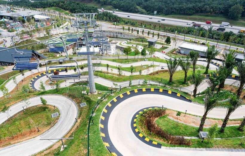Kuala Lumpur: Skyline Luge Admission Ticket - The Skyride up to Gamuda Gardens