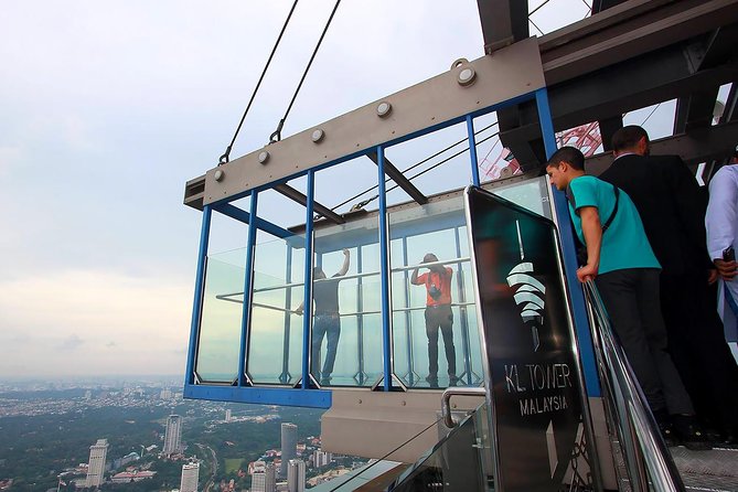 Kuala Lumpur Tower Admission Ticket with Private Hotel Pickup - Looking up from Bukit Nanas