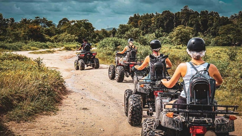 Langkawi ATV Mountain, Jungle and Waterfall - Climbing the Hilly Mountain Roads