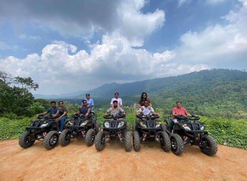 Langkawi:ATV Ride at Matchinchang Mountain Foothill - From Fazu ATV Extreme Sport to the forest tracks