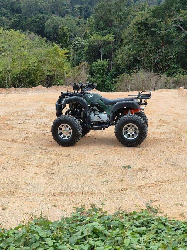 Langkawi:ATV Ride at Matchinchang Mountain Foothill - Hill views and the payoff after the hard sections