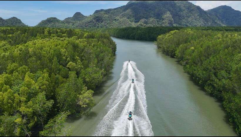 Langkawi: Mangrove Jet Ski Tour with Drone Video - The drone video and photo value