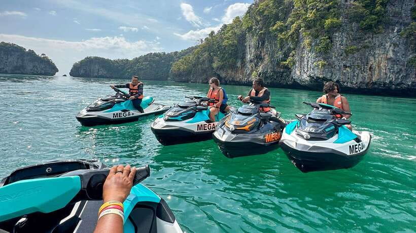 Langkawi: Premium UNESCO Geopark Jet Ski Tour of 8 Islands - Pulau Singa Besar and the swimming stops