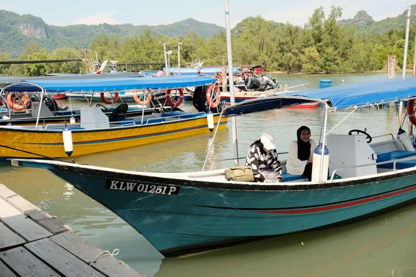 Langkawi: Private 2-Hour Mangrove Tour with Hotel Transfer - The Kilim Geoforest Park signboard photo stop