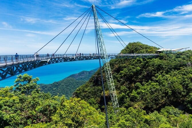 Langkawi: Private Tour with Sky Bridge and Cable Car - Underwater World appears in the description, but not the timed route