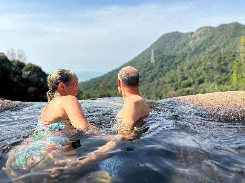 Langkawi: Seven Wells Waterfalls and Sacred Blue Pool Trip - Seven Wells begins beneath Langkawi’s mountain cable car