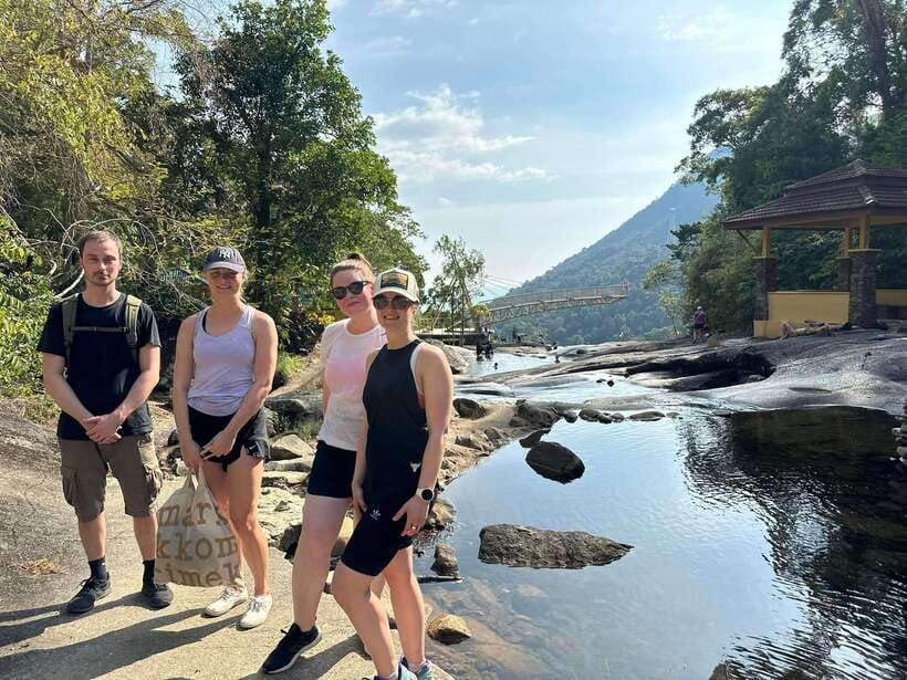Langkawi: Seven Wells Waterfalls and Sacred Blue Pool Trip - The three-hour hike has two distinct waterfall sections