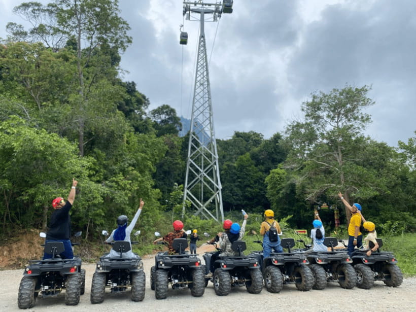 Langkawi: Sky ATV Ride at Mountain Manchinchang - Mount Machinchang turns a simple ATV ride into a mountain outing