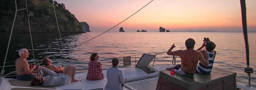 Langkawi: Sunset Cruise Experience - The Saltwater Jacuzzi and Swimming Stop