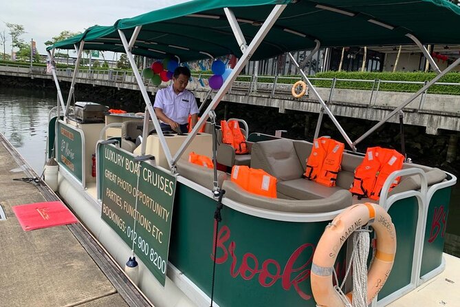 Magical Brooklyn Cruise at Puteri Harbour - Comfort and safety on a small boat