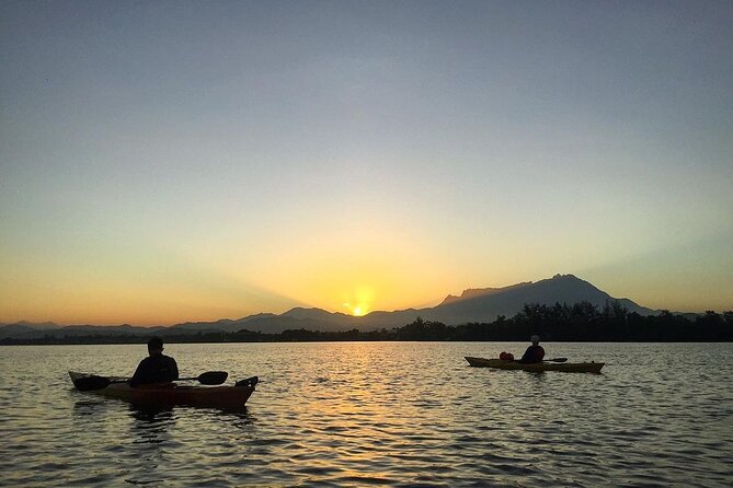 Mangrove Kayaking Experience in Borneo - Paddling toward the sunrise point