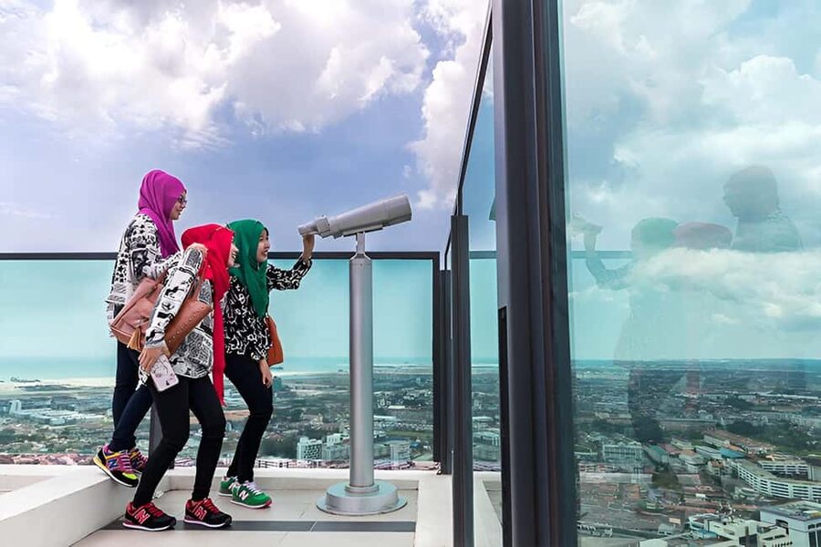 Melaka: The Shore Sky Tower Admission Ticket - Reaching The Shore Sky Tower in central Melaka