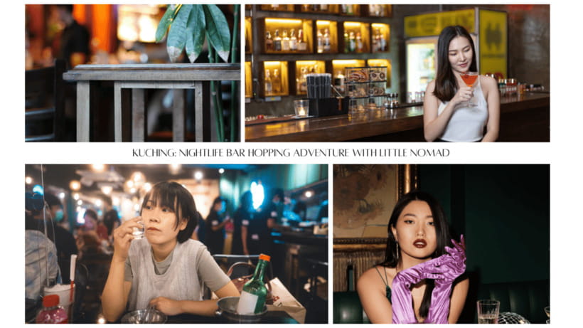 Nomadic Nightfall: Kuching Pub Crawl Adventure - A Kuching night built around three distinct stops