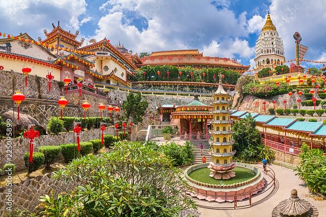 Penang City & temple Tour with Penang Hill Train Fast Lane Ticket - Kek Lok Si gives the route a grand finale