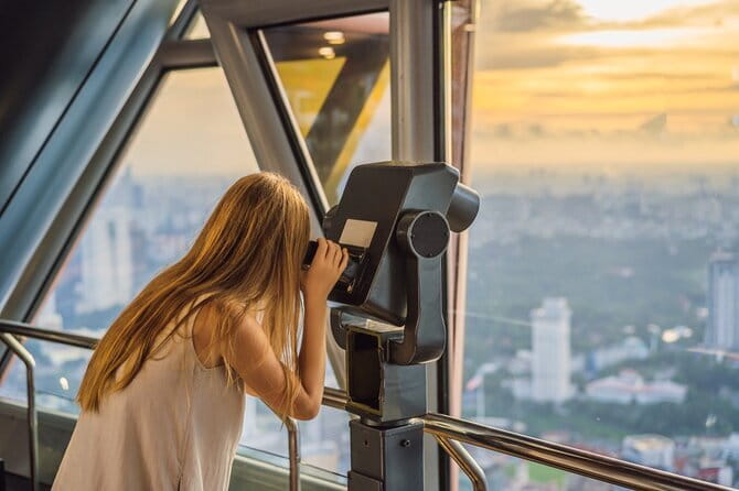 Private Kuala Lumpur City Tour with KL Tower & Batu Caves - KL Tower for the clearest city overview