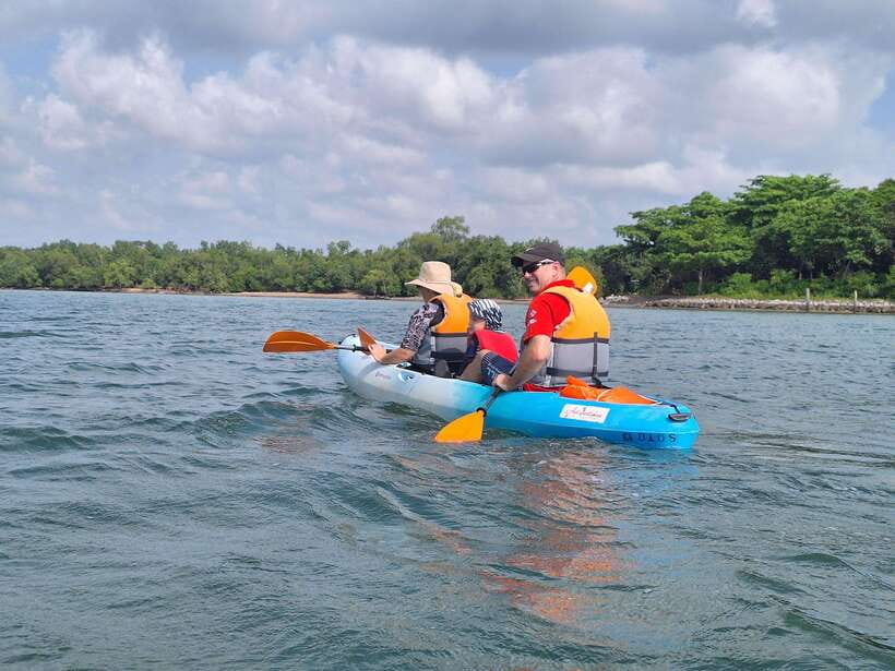 Round Ketam Kayaking at Pulau Ubin - The first paddle from Pulau Ubin