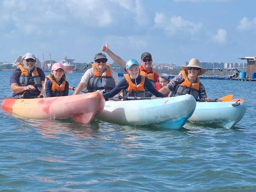Round Ketam Kayaking at Pulau Ubin - The mangrove channel at Ketam Island