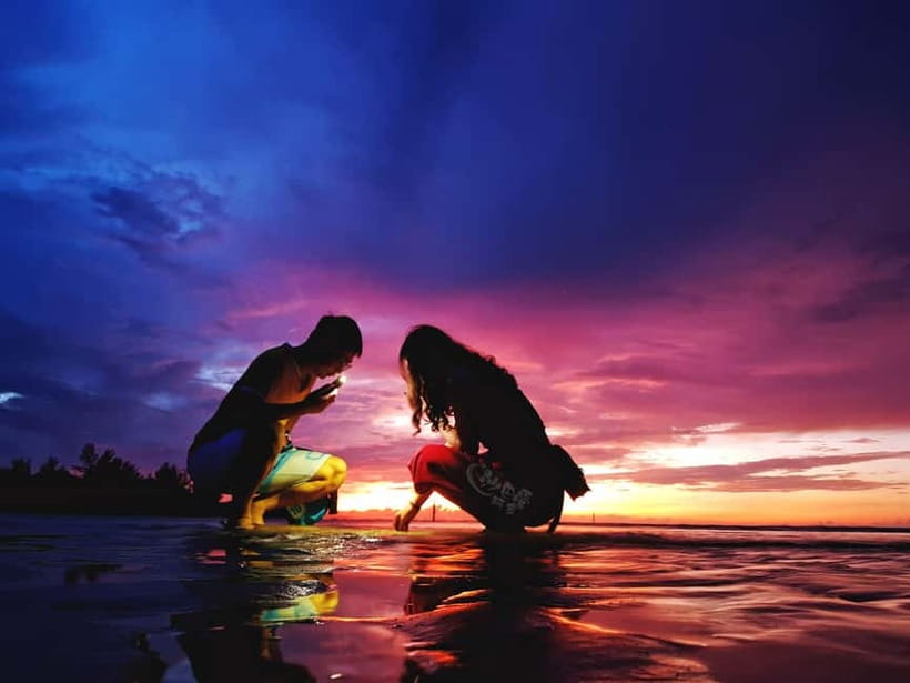 Sabah: Mangrove Fireflies, and Sky Mirror Dream Beach Tour - Looking for proboscis monkeys on the river