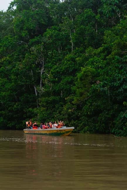 Sandakan: Kinabatangan River Wildlife Cruise with Lunch - From Sandakan to Bilit by van