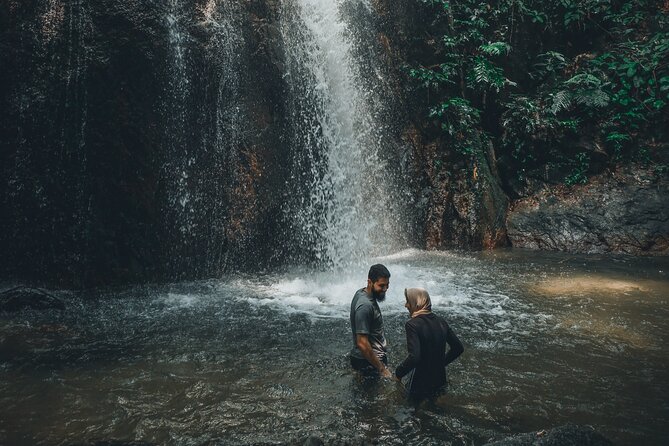 Secluded Waterfall Adventure - The upper pool: swimming and a bigger dose of adventure