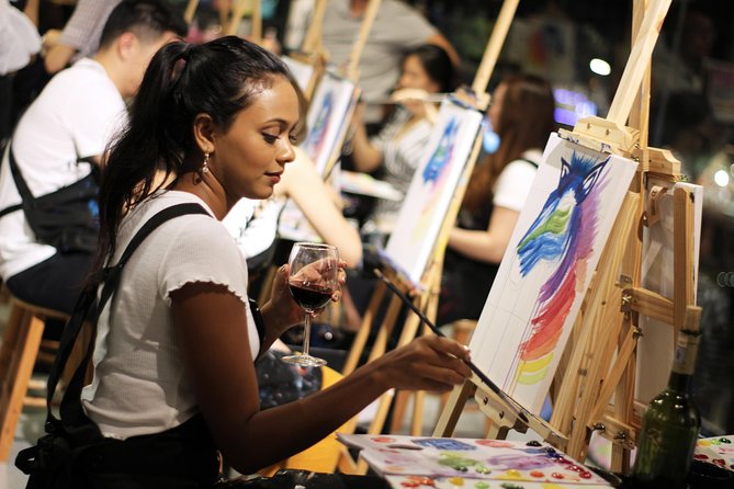 Sip & Paint Night - A creative night in Desa Sri Hartamas