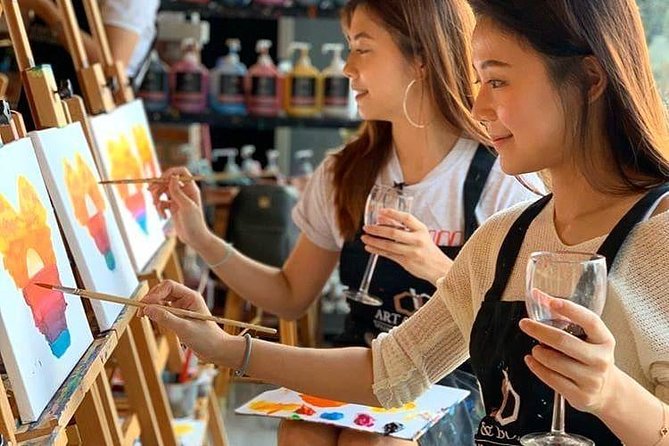 Sip & Paint Night - Painting, conversation, and a glass of wine