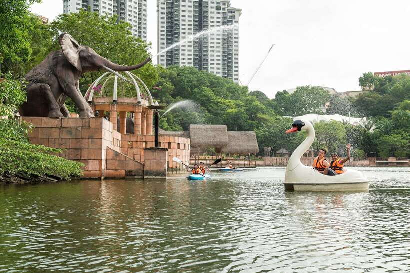 Sunway Lagoon Theme Park with Round-Trip Transfer - The Water Park and its giant surf beach
