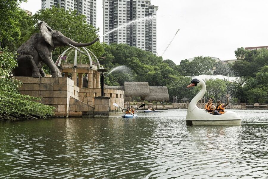 Sunway Lagoon Theme Park with Round-Trip Transfer - Extreme Park: pay extra for selected challenges