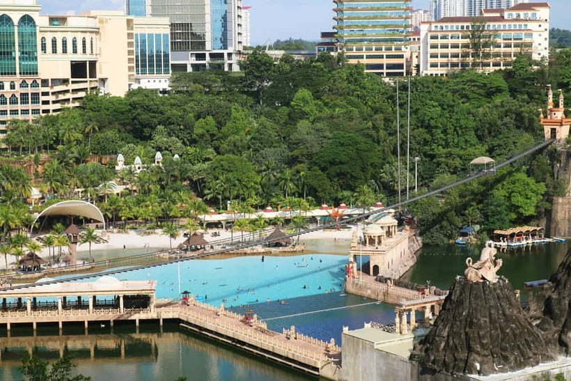 Sunway Lagoon Theme Park with Round-Trip Transfer - The 45-minute ride from Kuala Lumpur