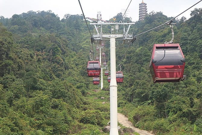 Taman Negara National Park Day Excursion from Kuala Lumpur PVT - Walking above the trees on the canopy bridge